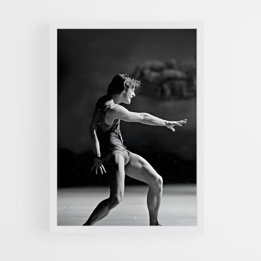 Poster Mikhail de baryshnikov – affiche Danse (vue 3)